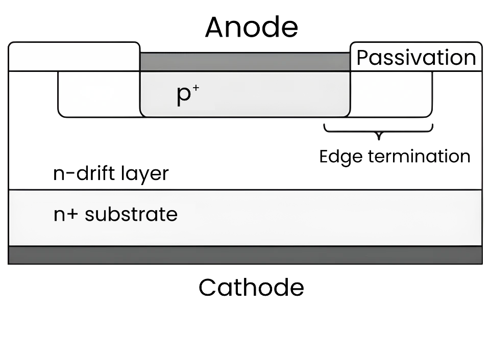 PIN diode structure diagram